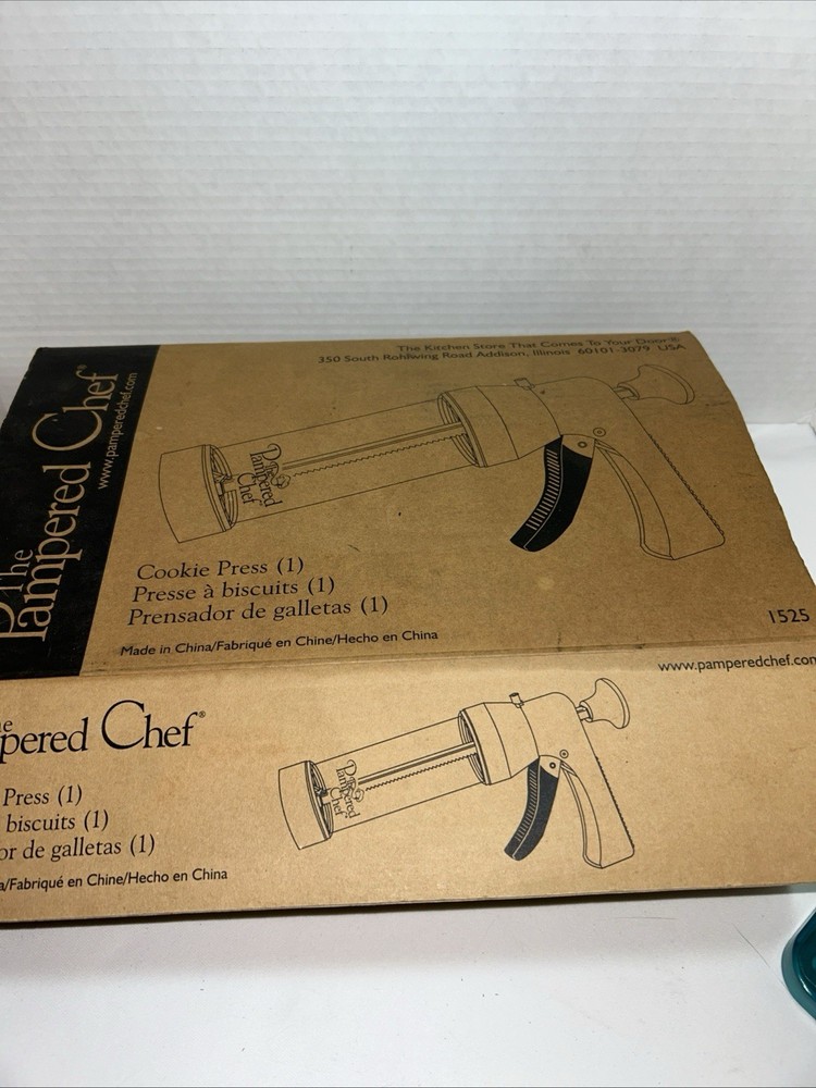 Pampered Chef 1525 Cookie Press Missing Disk 10 & 11