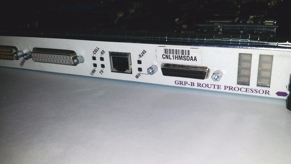 Cisco 12000 Series GRP-B Gigabit Route Processor 512 DRAM