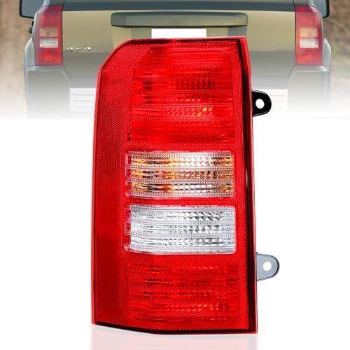 Left Side Tail Light Compatible With 2008-2017 Jeep Patriot Left Driver Side