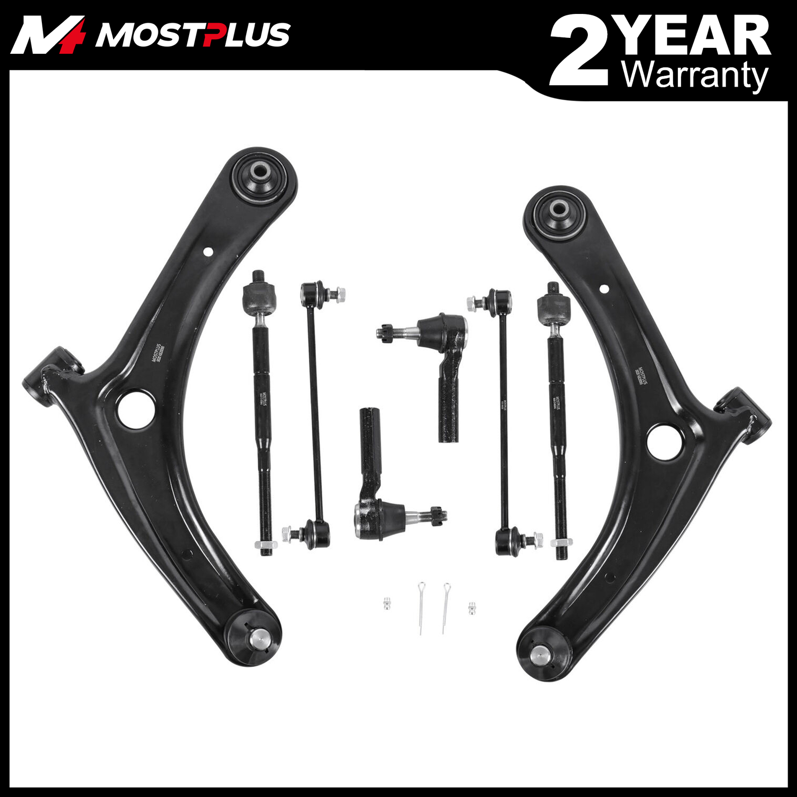 Front Lower Control Arms and Ball Joints For 2007-2017 Jeep Patriot Compass