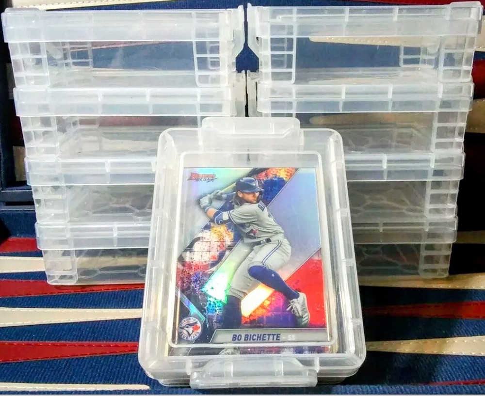 Card Storage Box Vaults (10-Pack) (Each Holds 50 Sleeved Cards) Stackable