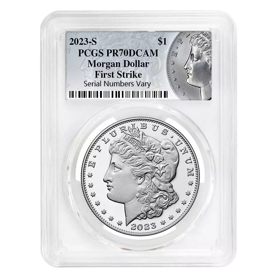 Pair of PCGS Dollars