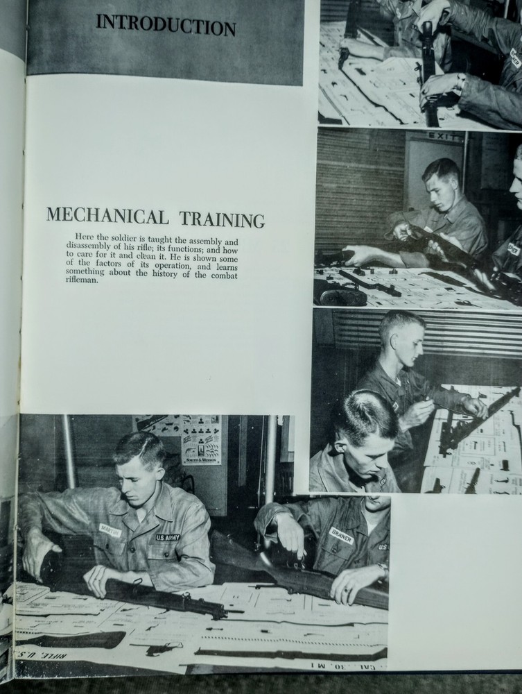 Basic Training Book Army Company B, First Battalion First Training Regiment 1959