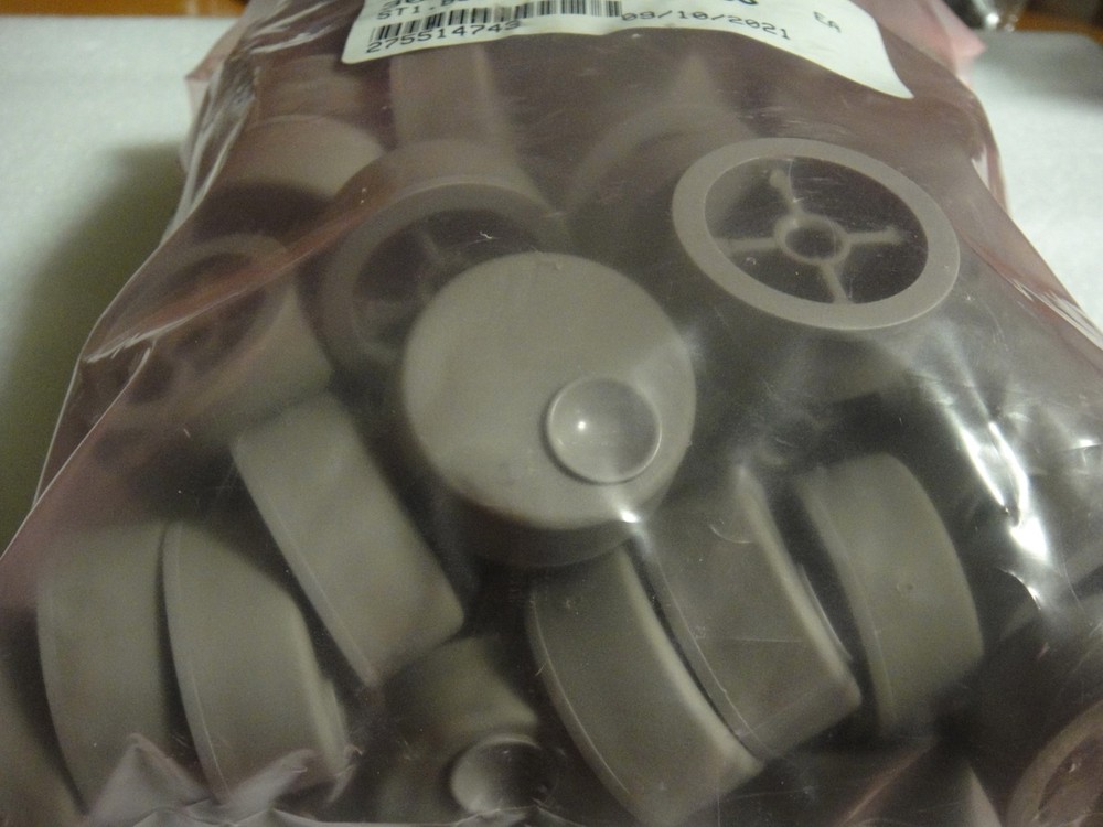 (100) Oscilloscope Dot Knobs ? Grey actual bag pictured