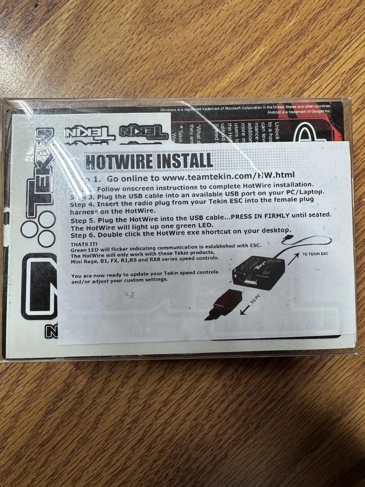 Tekin Hotwire 2.0 USB Interface For Brushless