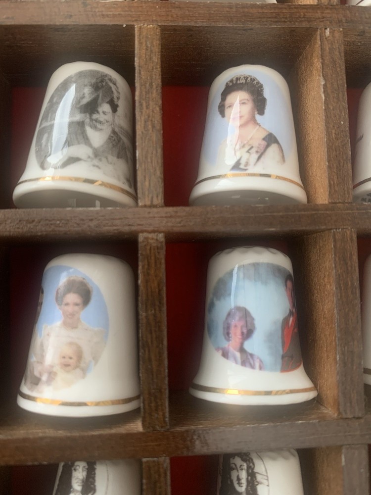 48 X Bone China Thimbles.