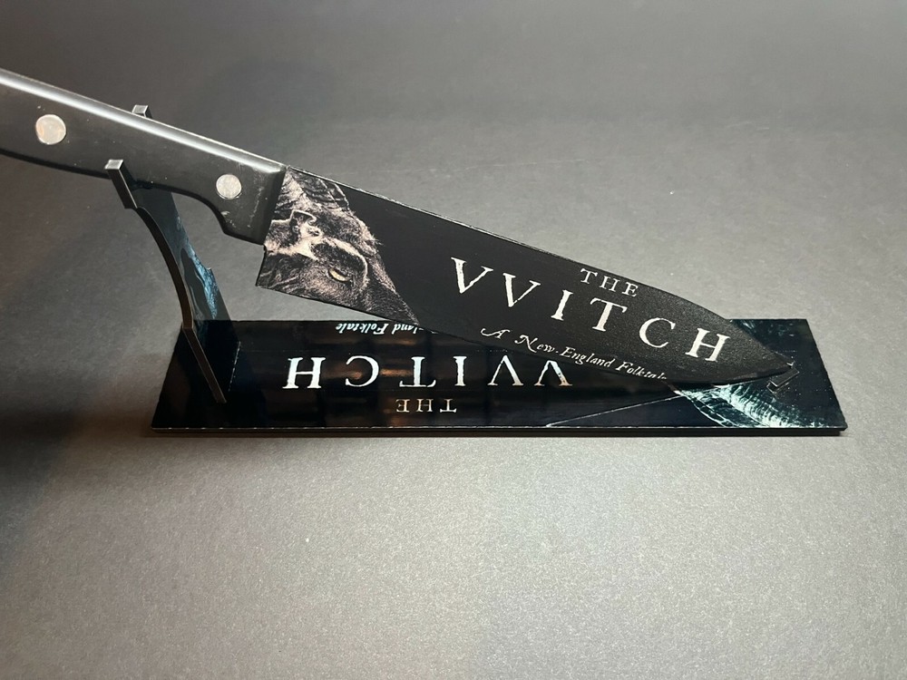The Witch Knife With Sublimated Stand