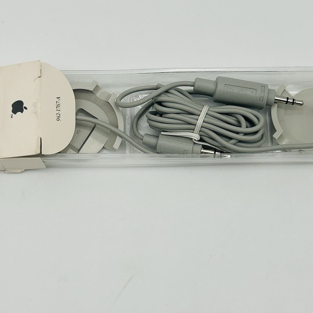 VINTAGE 1990 Apple Microphone Original Box Apple Computer Mic Electronics NEW