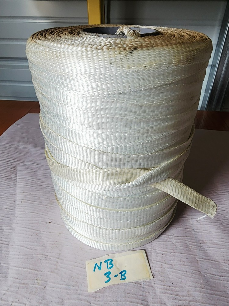 2000' Spool- Mule Tape/ Bull Line 5/8" Flat Strap