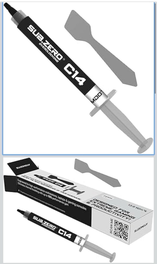 C14Thermal Paste Subzero Overclocking 4 Grams