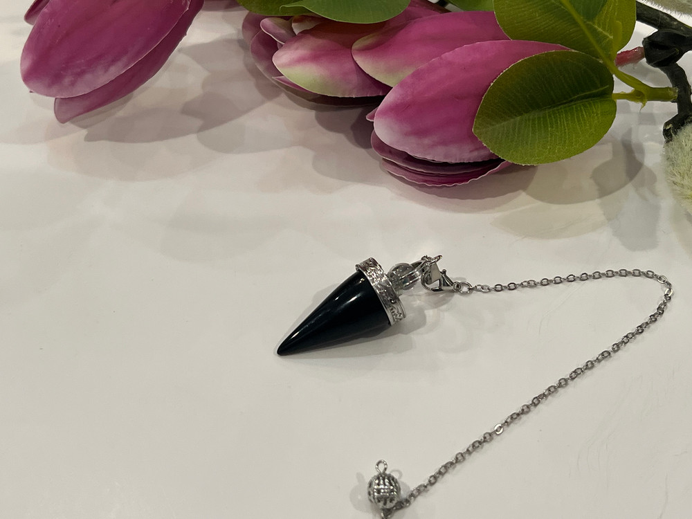 Blessed Lapis lazuli Pendulum, Divination Tools, Yes and No questions
