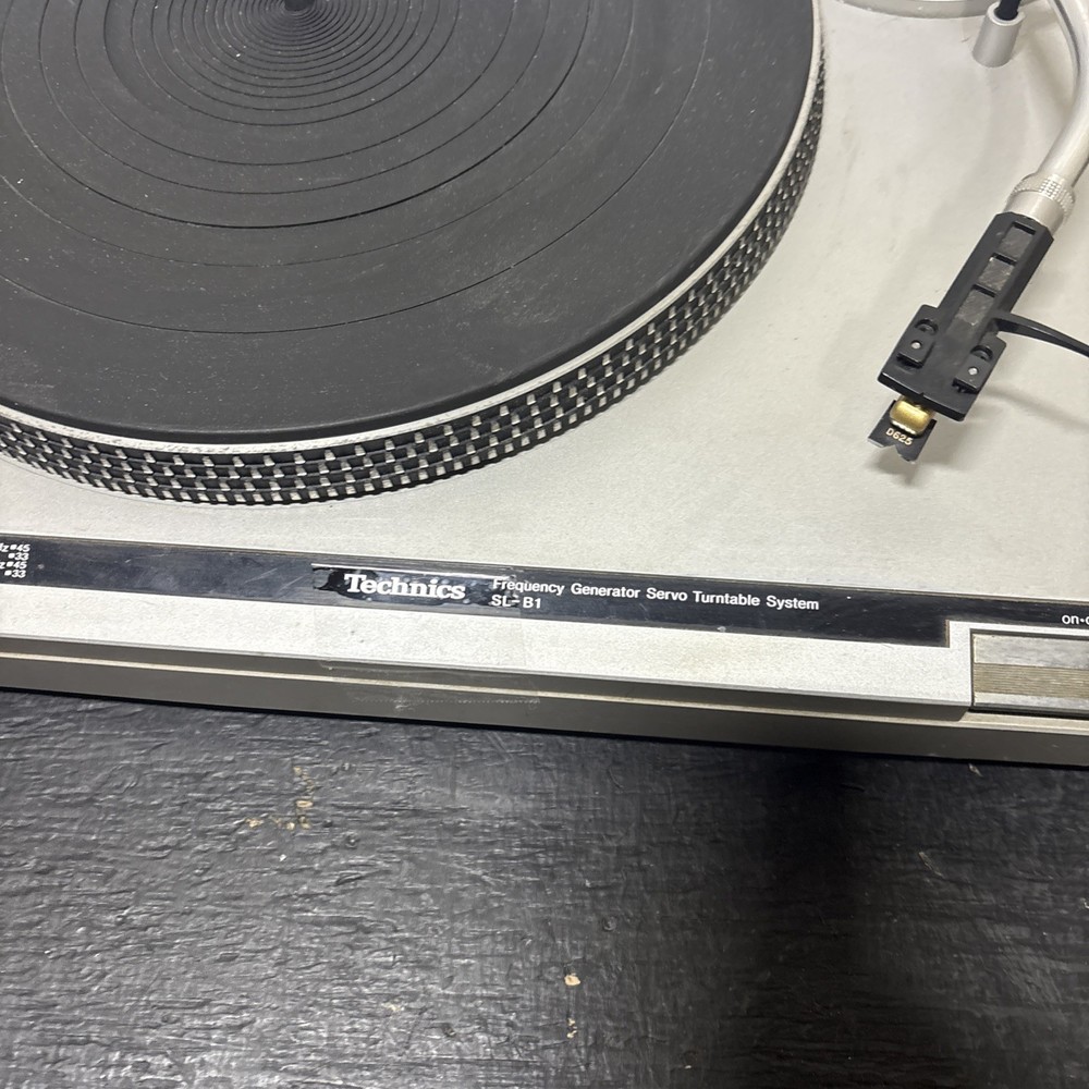 Technics SL-B1 Frequency Generator Servo Turntable Record Player Won’t Stay On