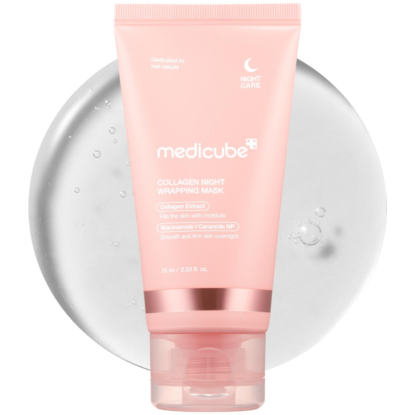 medicube Collagen Overnight Wrapping Peel Off Facial Mask Pack - Elasticity & Hy