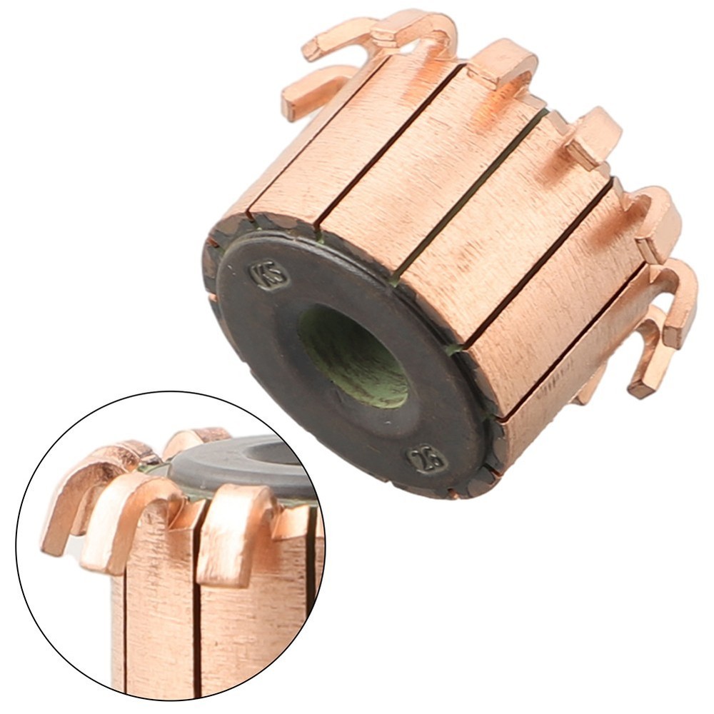 12 Teeth Commutator 12P Copper Bars Easy Installation High-Speed Compatibility