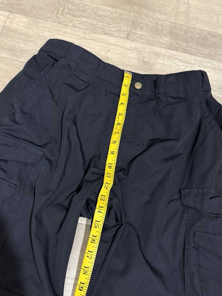 TRU SPEC Mens Regular Work Pants Black Size 34