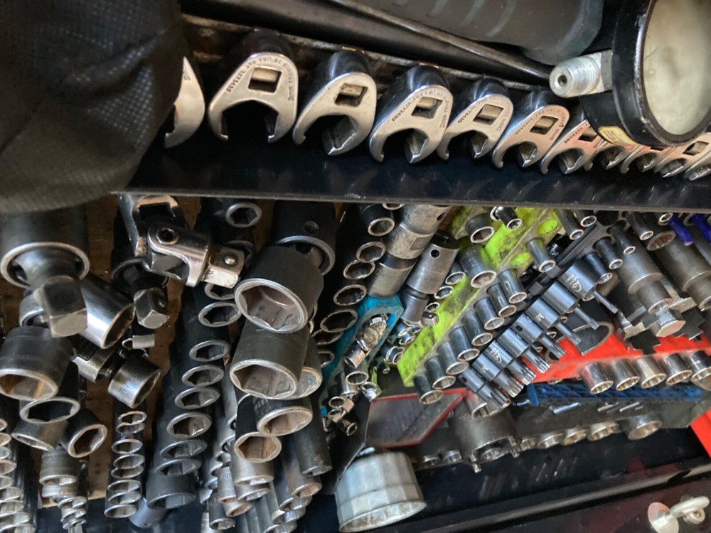 Matco M6 toolbox and tools