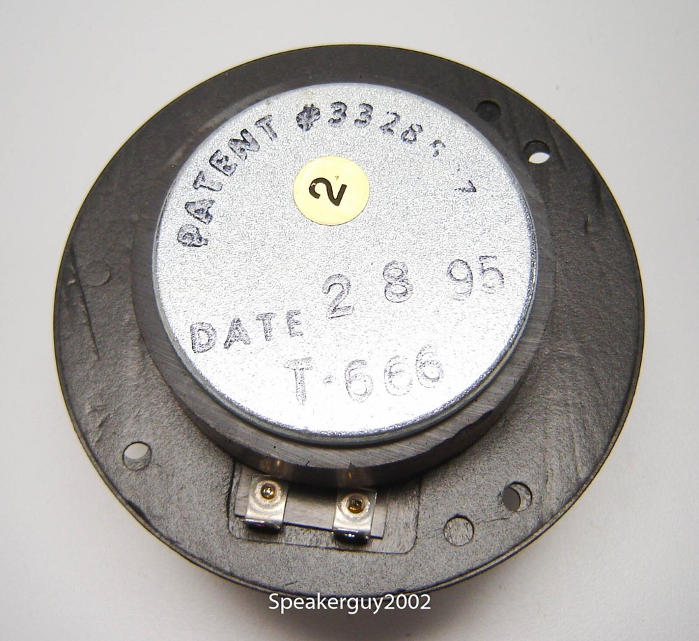 NOS Phase Tech - Technology PC60 III Tweeter / T666 / 1" Dome / 8 Ohm