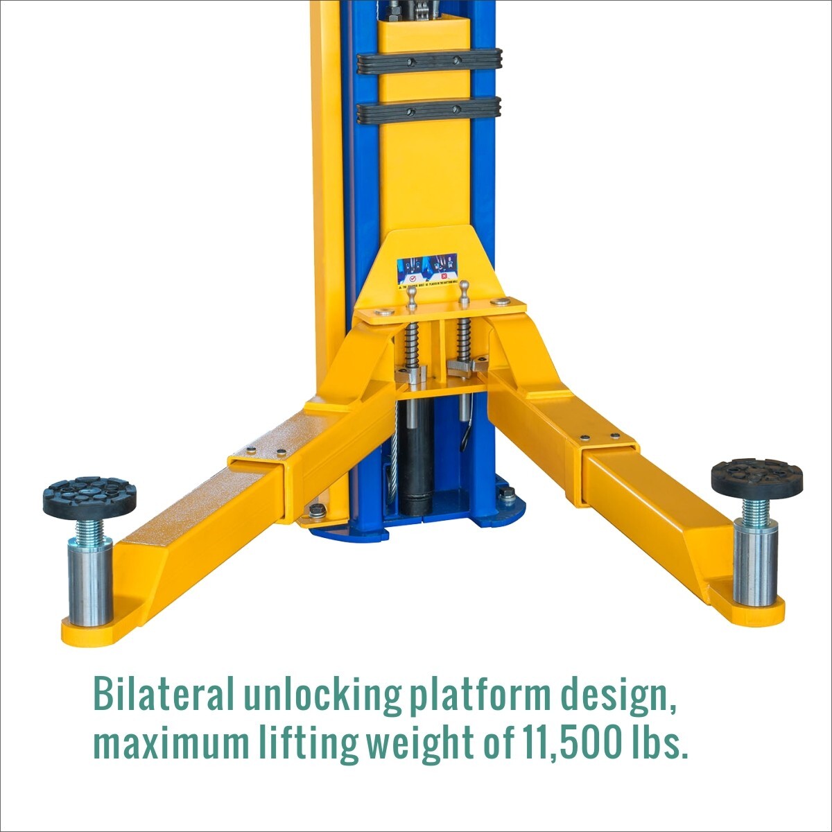 XK 11,500lbs Car Lift 1150 2 Post Lift Auto Truck Hoist 220V Free Shipping