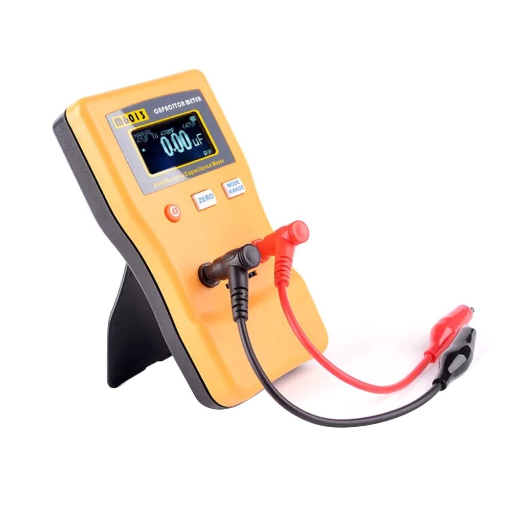 1Pc M6013 Capacitor Meter Auto Rang Measuring Capacitance Tester Instrument