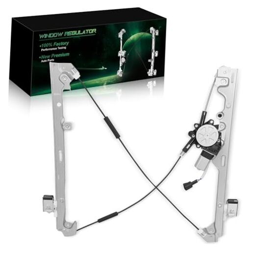 741-644 Front Left Driver Side Power Window Regulator with Motor for:-Chevy