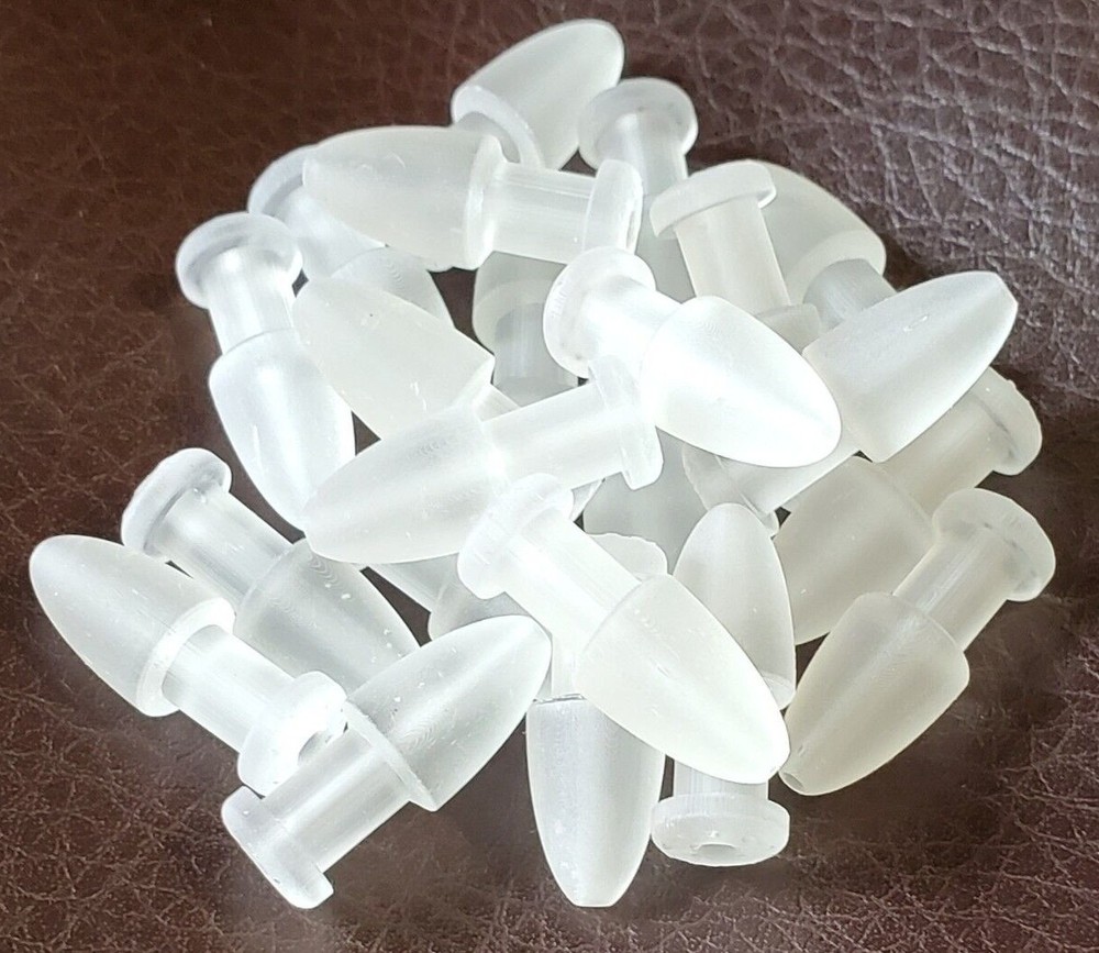 20pc - UV Trolling Fly Squid Octopus Head Insert Duster Hoochie Bullet