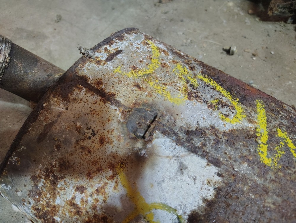 1972 Mercury rocket snowmobile muffler
