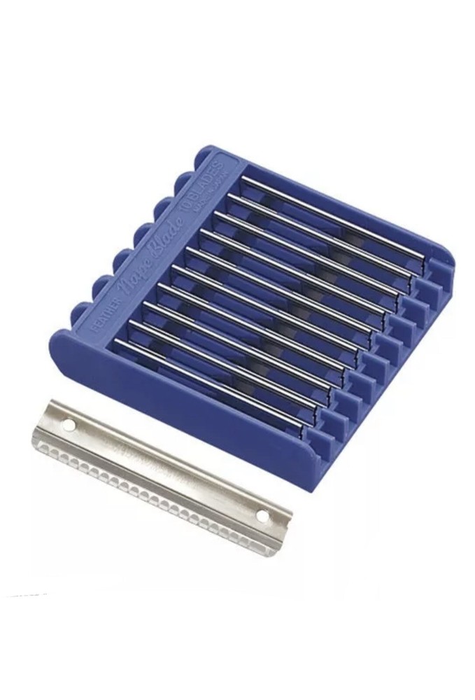 Feather Nape Razor Replacement Blades . 10 Blades Pack Made In Japan