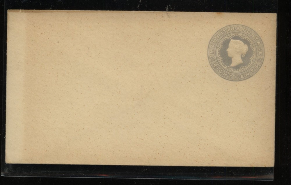 Mauritius   postal  envelope  8 cents   unused          MS1001