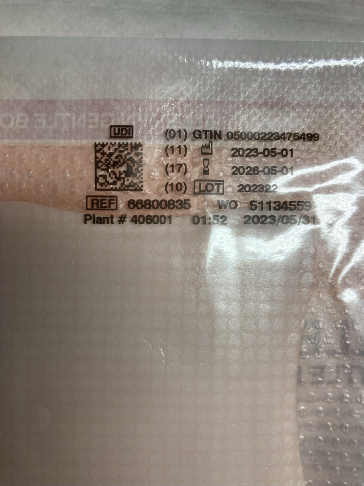 Allevyn Gentle Border Lite 4”x4” 10cmx10cm 66800835 Box Of 10 Exp 2026-05-01