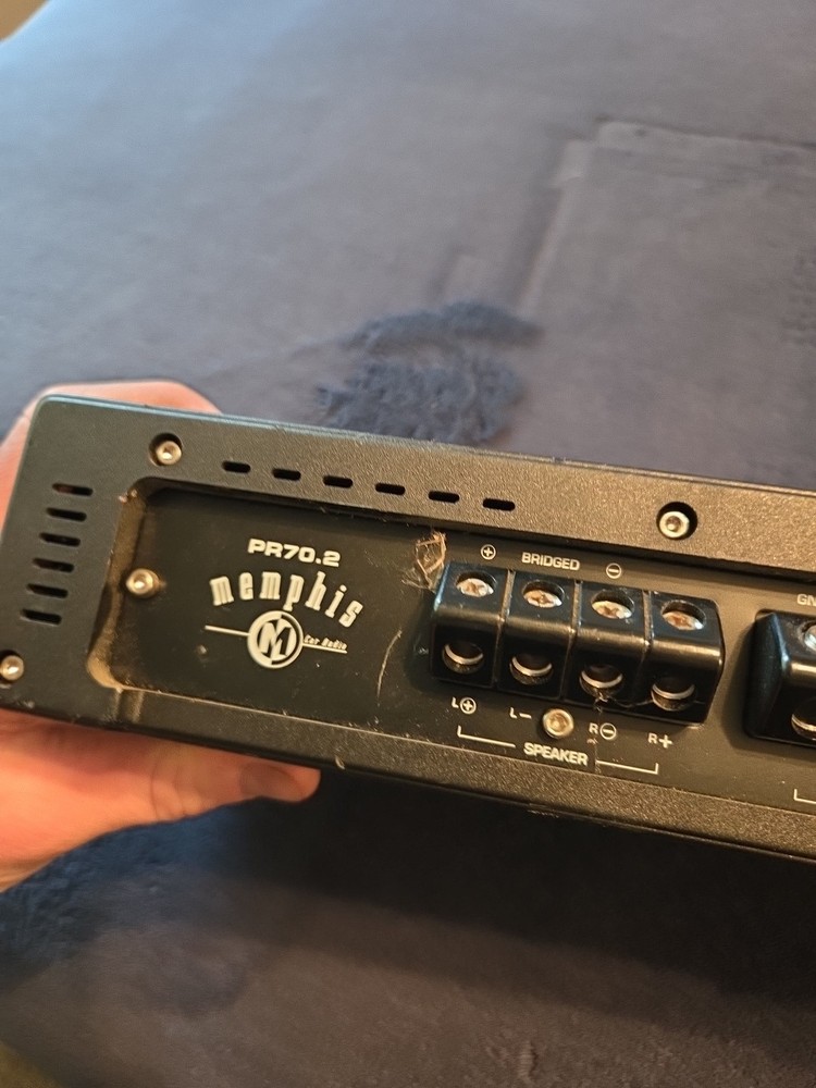 Memphis PR 70.2 car amplifier