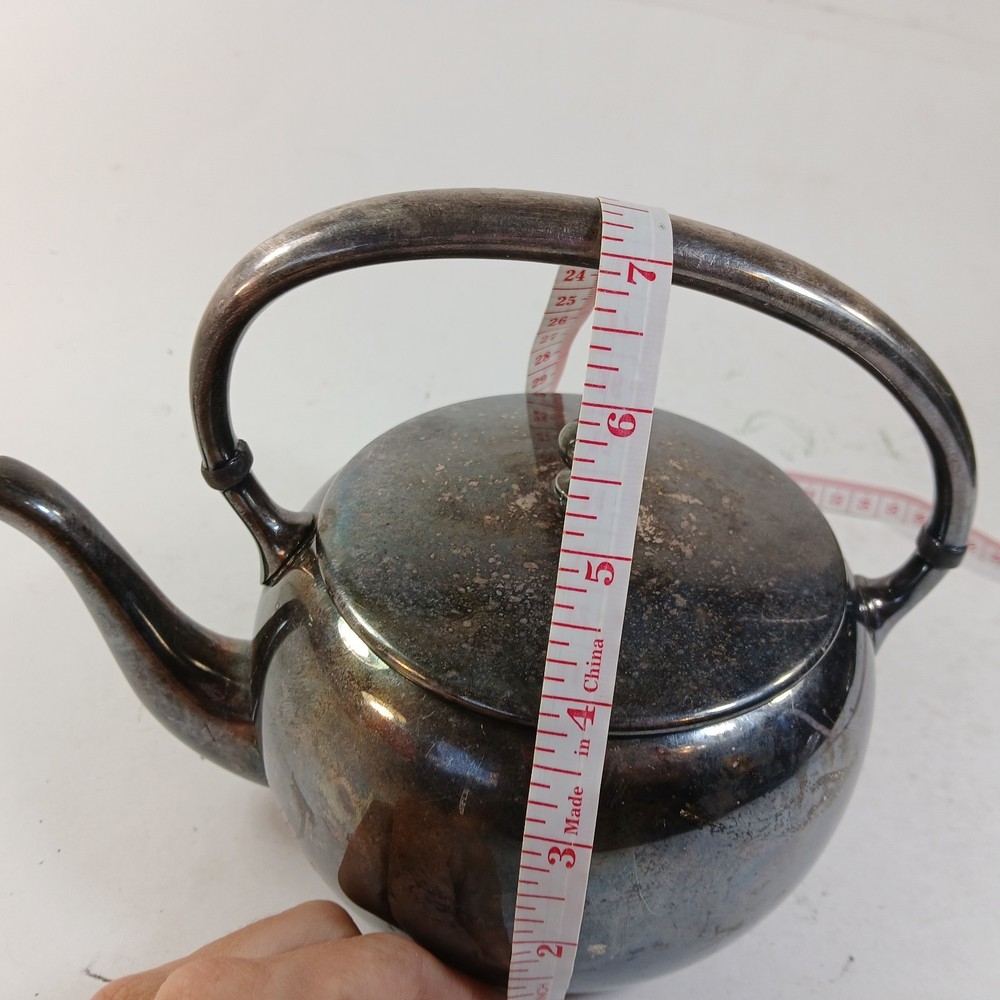 "Academy Silver on Copper" Tea Kettle
