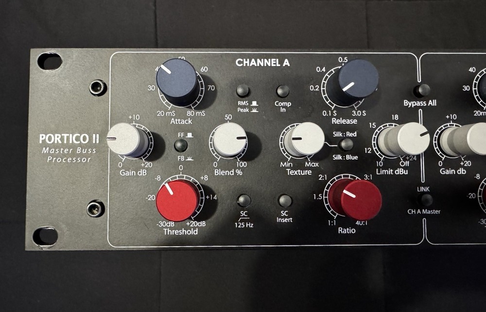 Rupert Neve Designs Portico II Master Buss Processor - Black