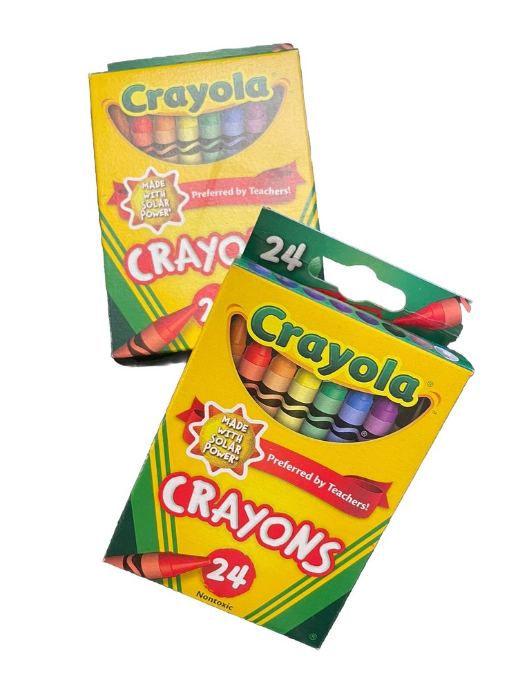 Crayola Crayons - Pack of 24, 2 pack set
