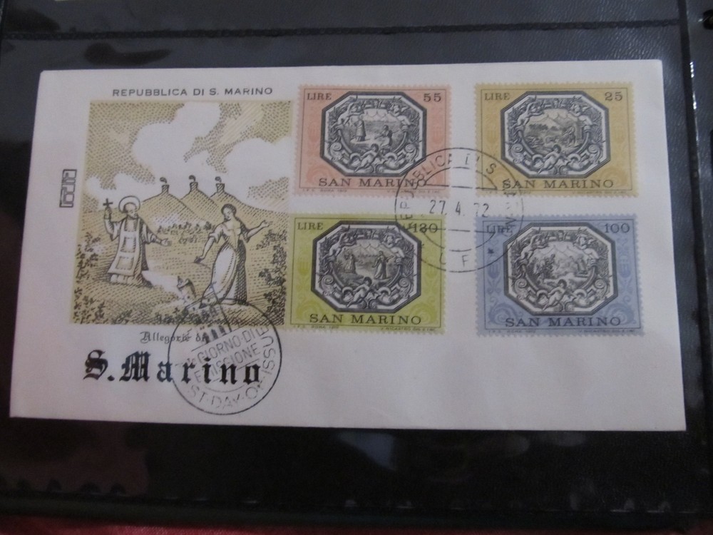 San Marino 1972 FDC LR116F6