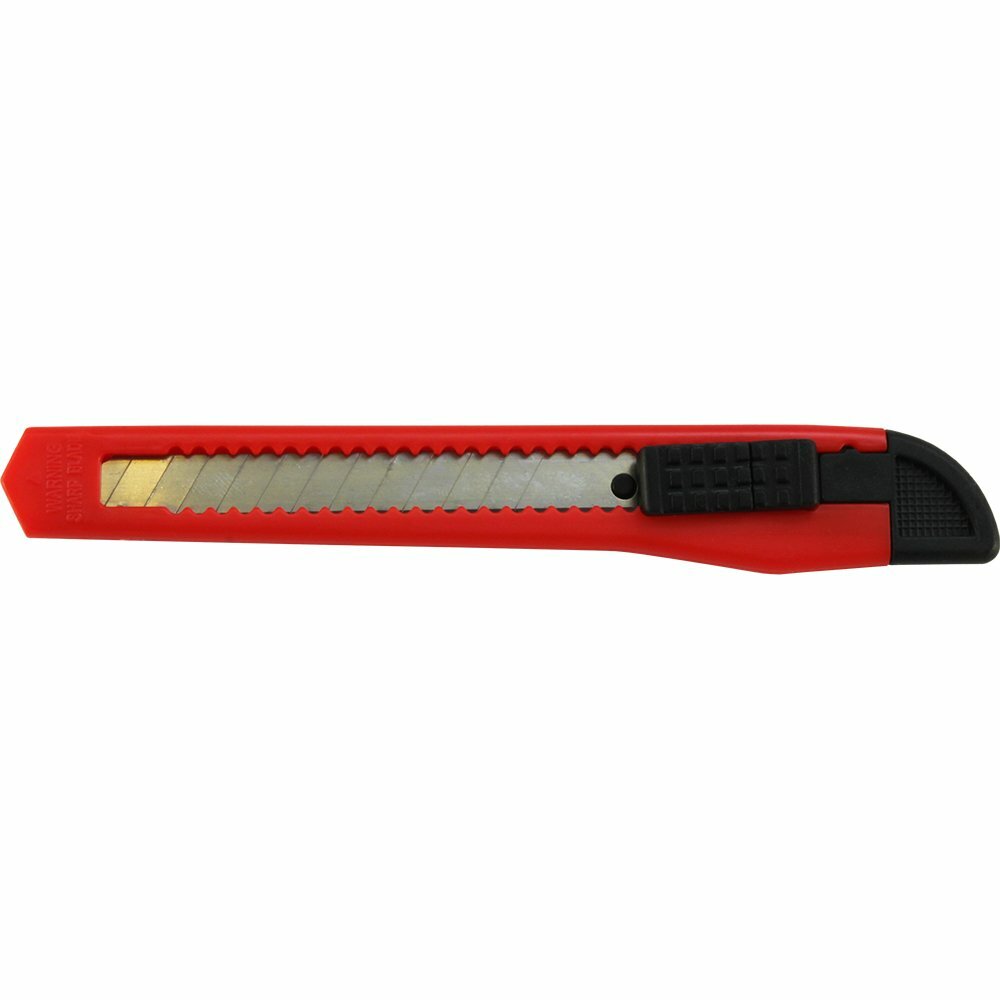 10 Bulk Box Cutter Hobby Retractable Utility Knife with Strong Snap off Blades