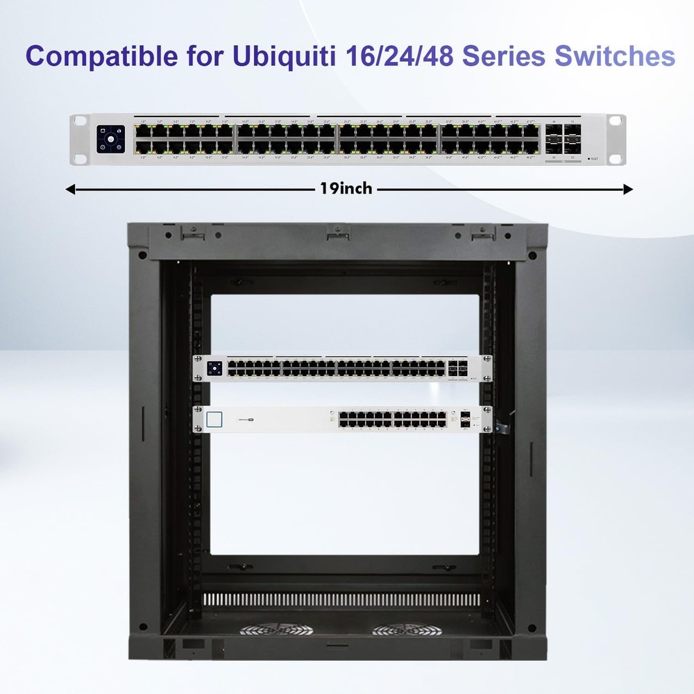 Ubiquiti Rack Mount Ears 1U Switch Kit
