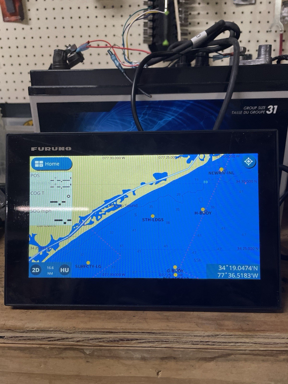 Furuno GP1971F GPS/Fishfinder