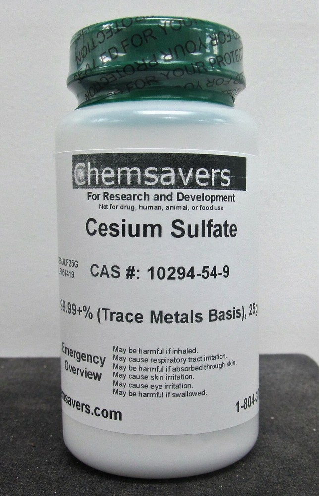 Cesium Sulfate, 99.99+% (Trace Metals Basis), 25g