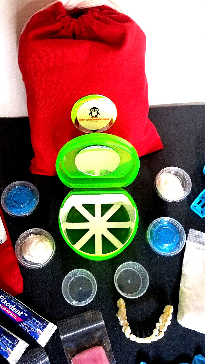 DIY DENTURE KIT Custom Homemade Dentures For Begginers * FULL /PARTIAL*