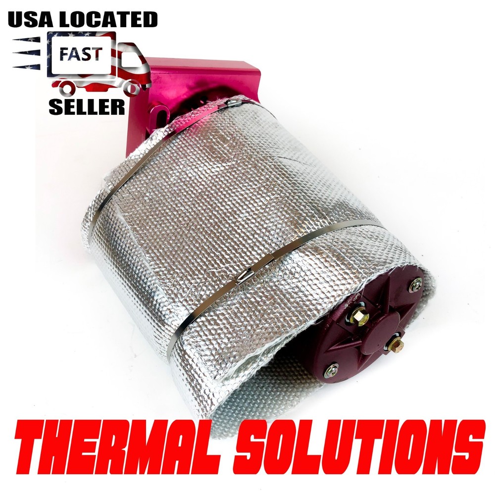 Ford 351 327 Starter Aluminized Blanket Header Heat Shield High Temperature