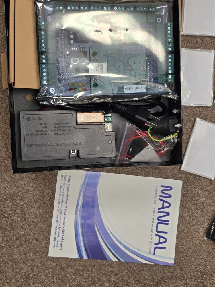 Complete Access Control System Kit Controller Keypads RFID Reader Door Strikes