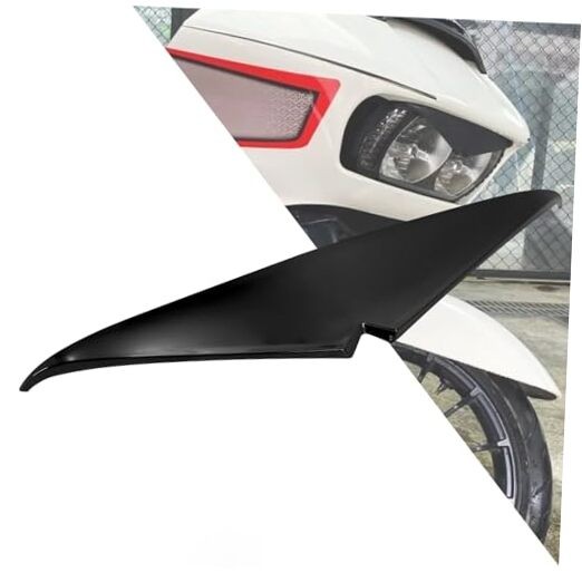 Motorcycle Headlight Eyebrows Sticker Black Headlamp Eyebrow Eyelids Upper