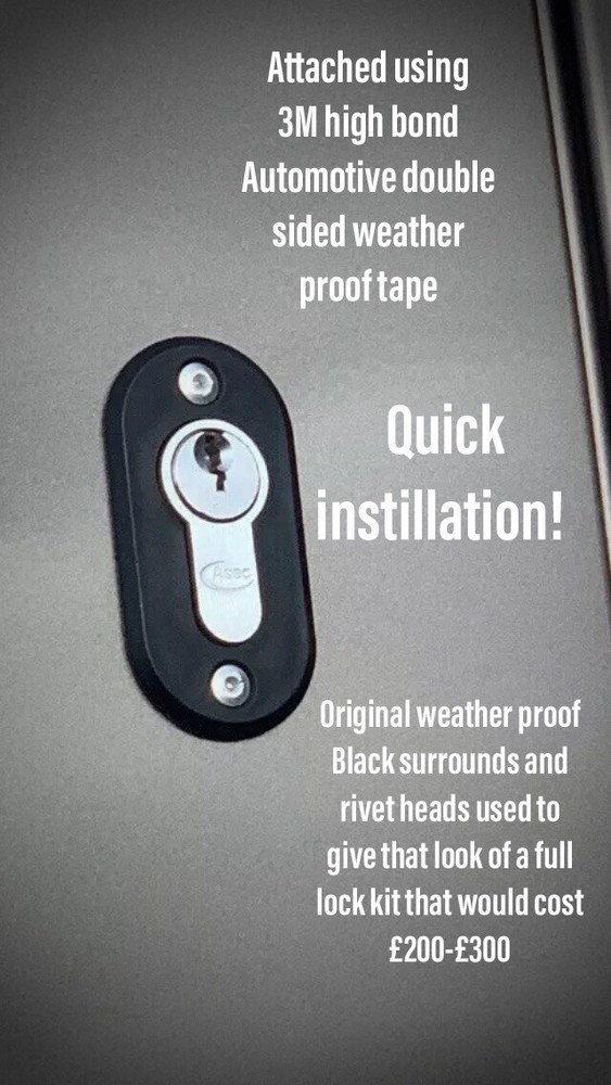 Dummy Van Lock Security Lock Deadlock Rep Lock X2 Tool Theft Deterrent