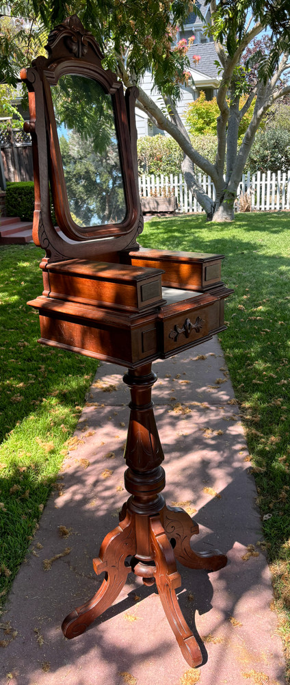 Eastlake Victorian Shaving Stand