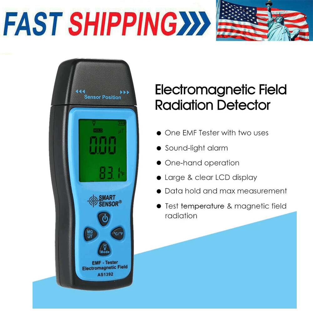 SMART SENSOR Mini Digital EMF Tester Electromagnetic Field Radiation Meter