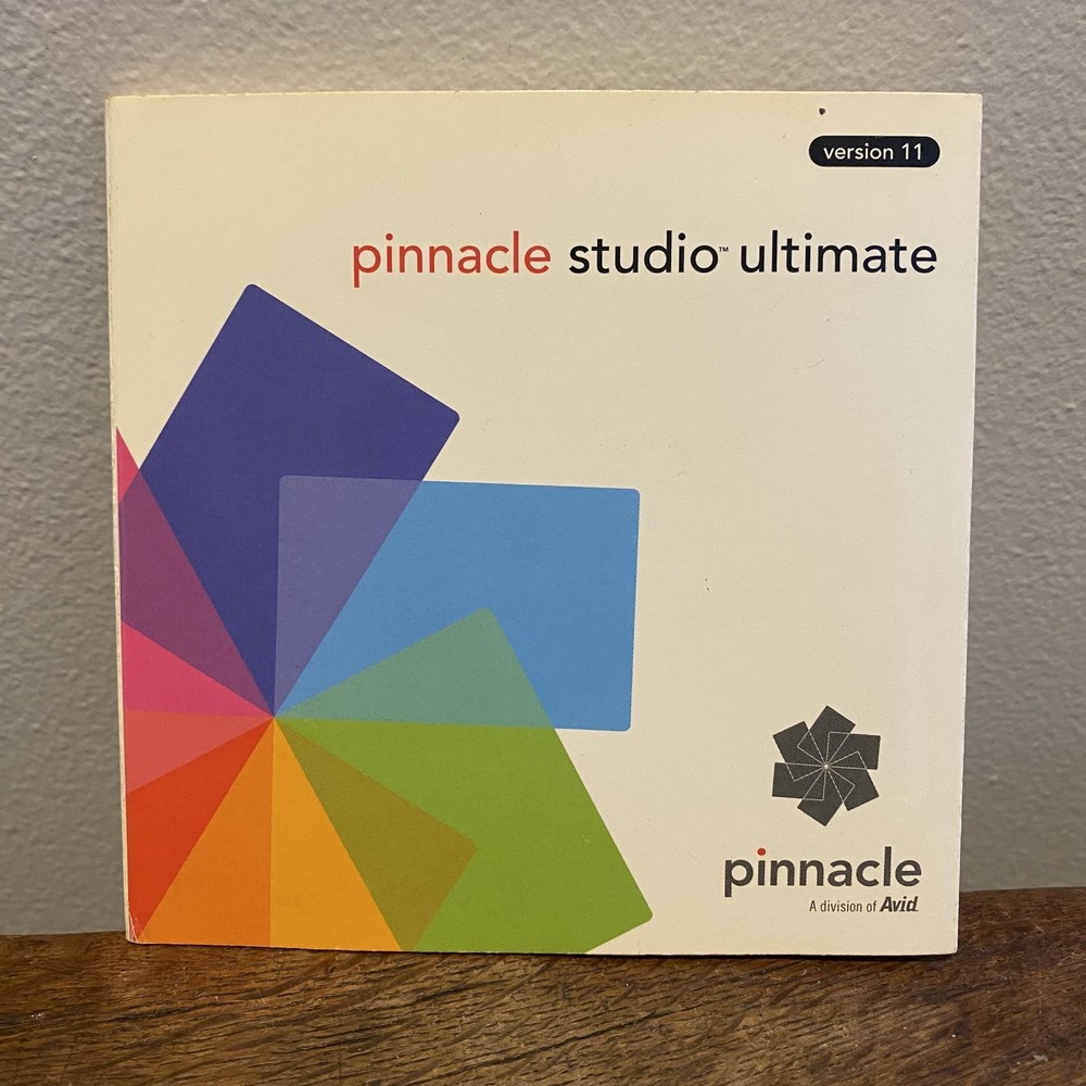 Pinnacle Studio Ultimate Version 11 – 3 Disc Set w/ Serials
