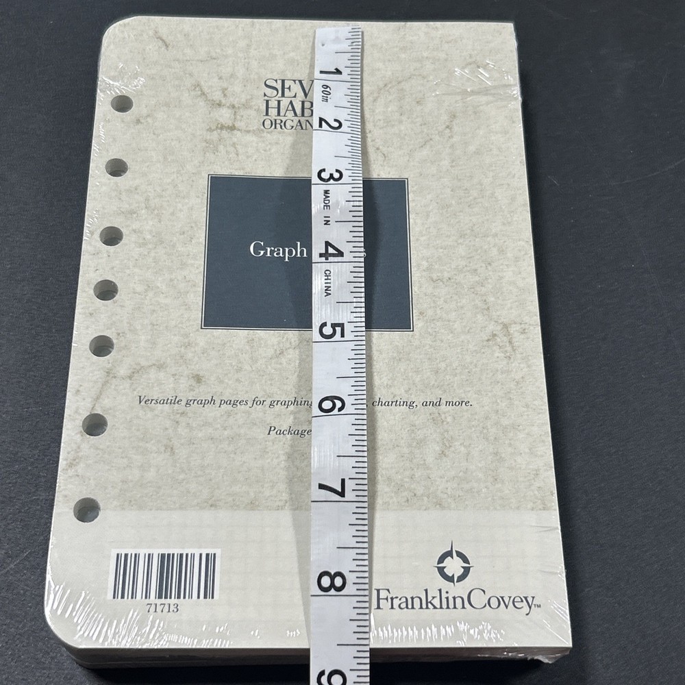 3 Franklin Covey Planner Classic Lined Pages Refill Classic 50 Sheets Plus Graph