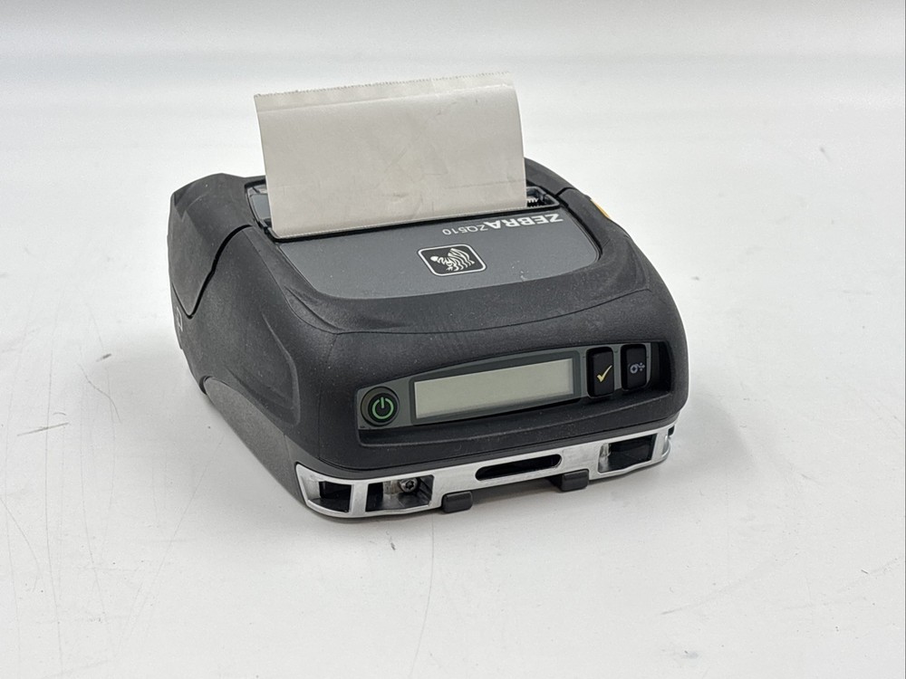 Zebra ZQ510 Mobile Thermal Label Bluetooth Printer 203DPI - No Adapter
