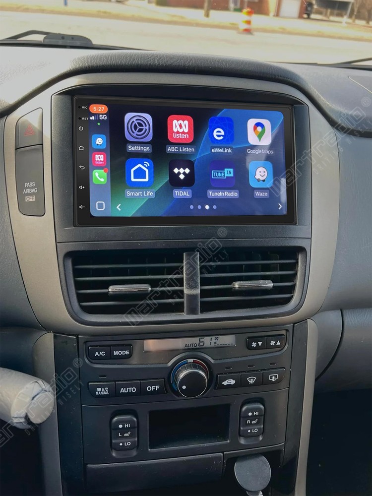 For 2003-2008 Honda Pilot Android15 CarPlay Android Auto Car Stereo Radio GPS