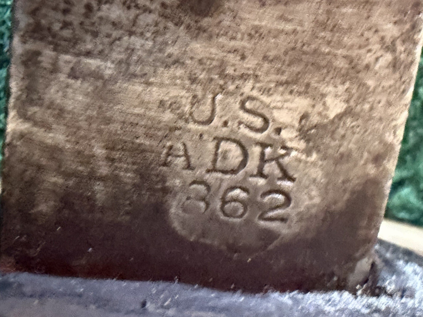 US CIVIL WAR CAVALRY SWORD WITH SCABBARD DATED 1862